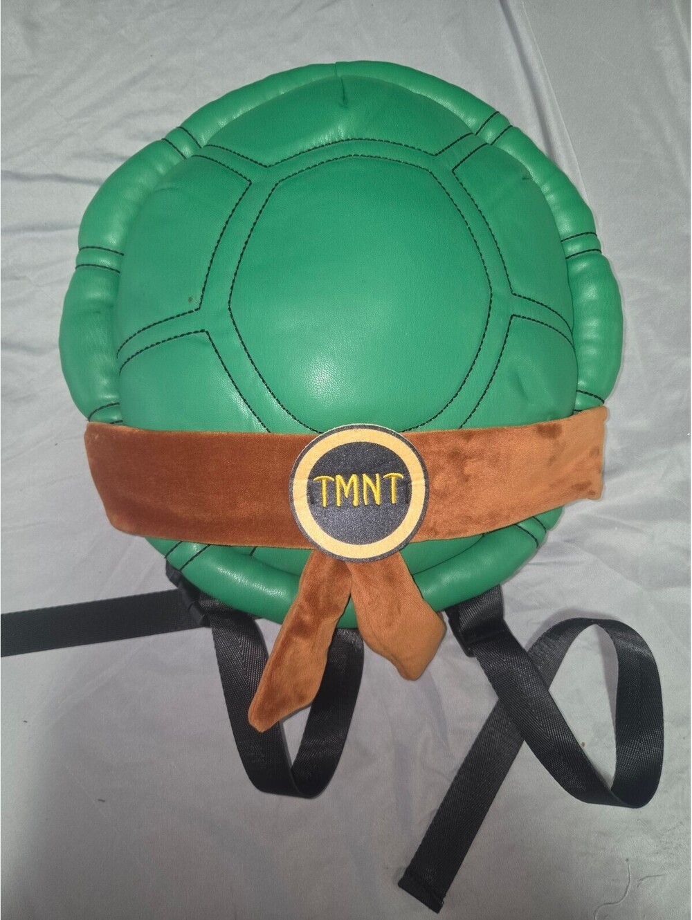 Vintage Teenage Mutant Ninja Turtles TMNT Turtle Shell Backpack with Pizza Slice